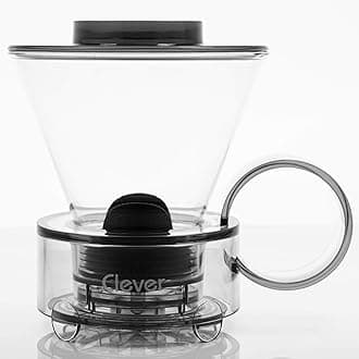 NEW Coffee Dripper Official, Glass Style Coffee Maker Hassle-Free Ways Make Manual Pour Over Coffee & Cold Brew, 18 Fl Oz.