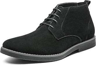 Men's Suede Chukka Boots Desert Lace Up Dress Ankle Boot