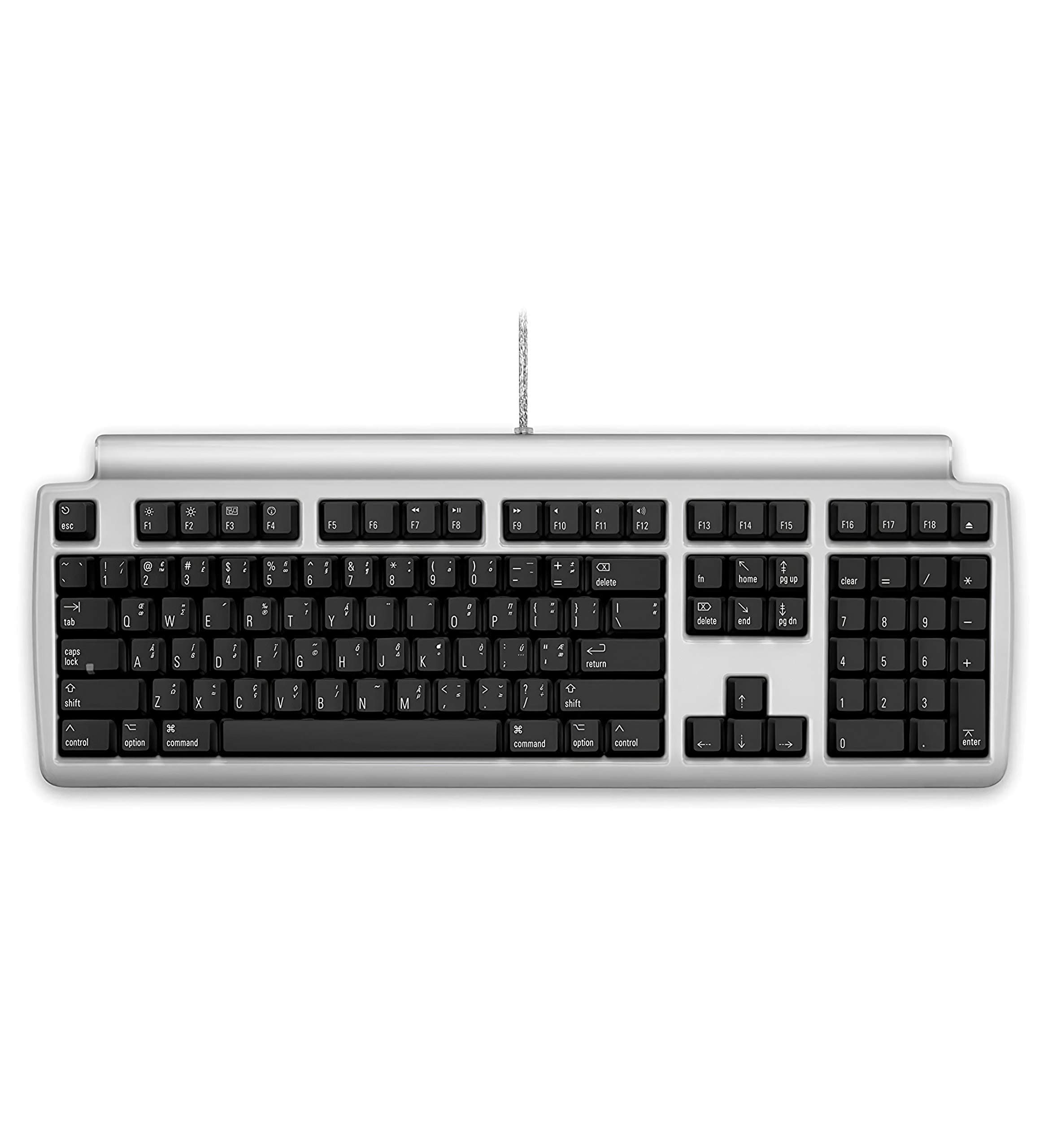 Matias Quiet Pro Keyboard – Quiet Click Mechanical Keyboard – Includes 3 USB 2.0 Ports