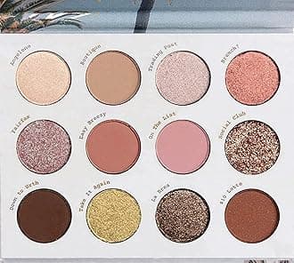 Off Melrose Eyeshadow Palette Neutral Matte Metallic Glitter