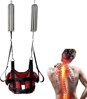 Back Traction Device, Back Stretcher, Lumbar Spinal Decompression Apparatus