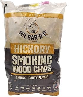 Mr. Bar-B-Q 05011X Hickory Wood Smoking Chips - Brown