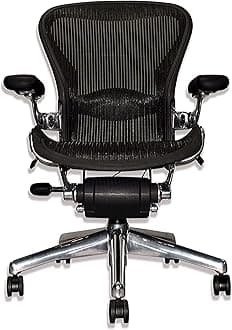 Used Original Herman Miller Classic Aeron Stainless Office Chair