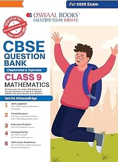 CBSE Question Bank Chapterwise and Topicwise SOLVED PAPERS_Class 9_Mathematics_For Exam 2024-25 Paperback – 7 Oct. 2023