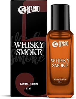 Beardo Whisky Smoke Perfume for Men, 20ml | Valentine's Day Premium Giftset for Boyfriend, Husband | Spicy, Woody - Oudh Scent Eau De Parfum | Long Lasting Perfume for Men
