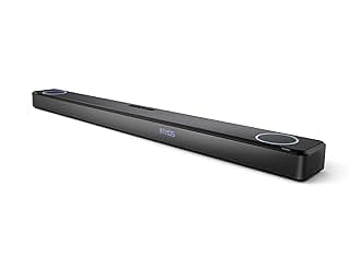 Fidelio FB1 7.1.2-Channel Surround Sound Soundbar with Integrated Dolby Atmos and Subwoofer + DTS Play-Fi, All-in-One, Premium Design and Materials