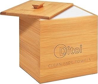 Disposable Face Towels with a Storage Box, Face Cloths 50 Counts, Soft Facial Tissue XL, Makeup Remover Wet Dry Wipes for All Skin