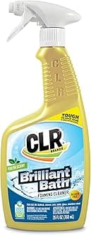 CLR Brilliant Bath, Fresh Scent Foaming Action Cleaner, Spray Bottle, 26 Fl Oz (Pack of 1) (Packaging May Vary)
