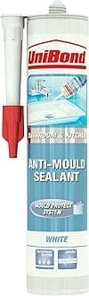 Anti Mould Sealant Bathroom and Kitchen Cartridge - White