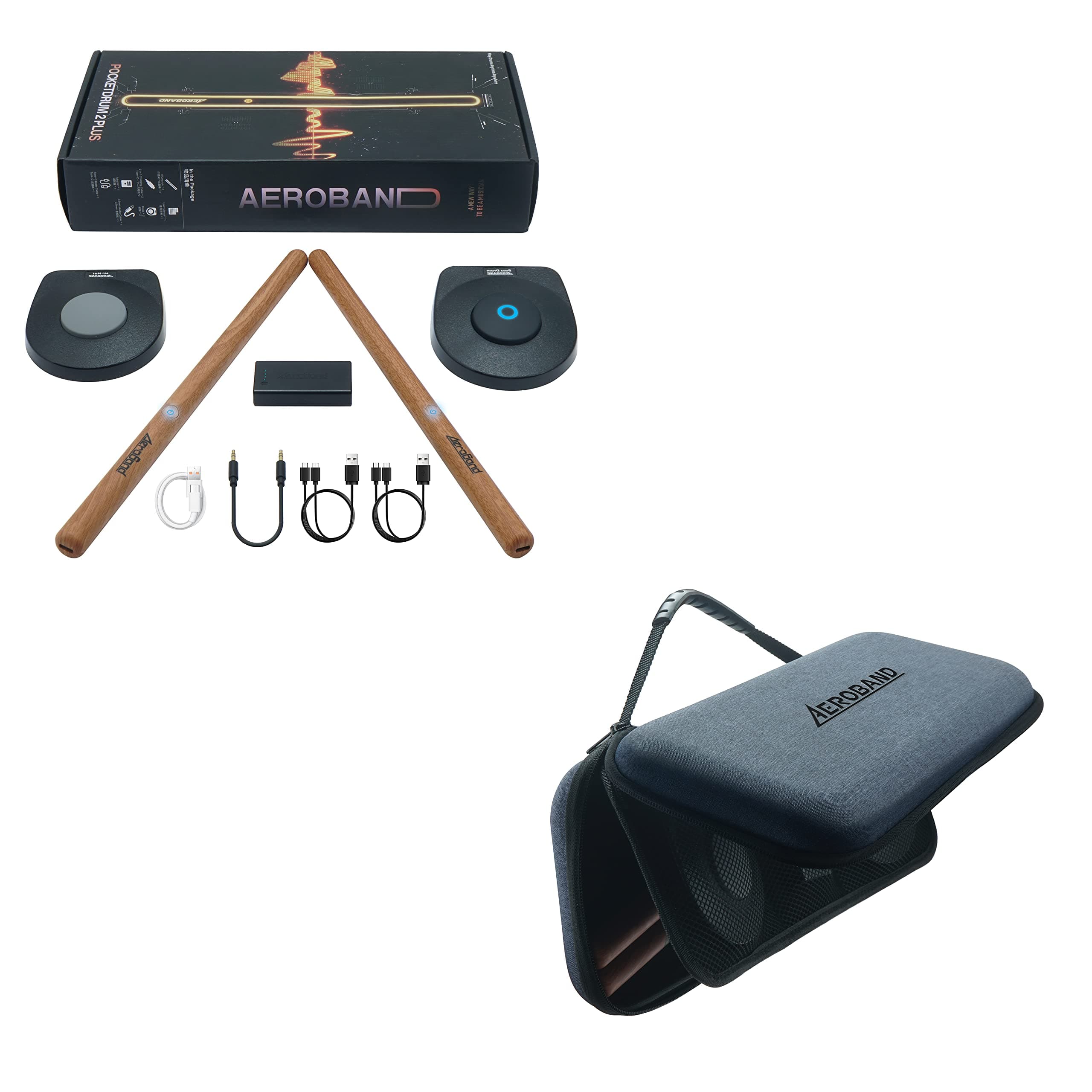 AeroBand PocketDrum 2 Plus and PocketDrum 2 Plus Storage Case, Storage Bag