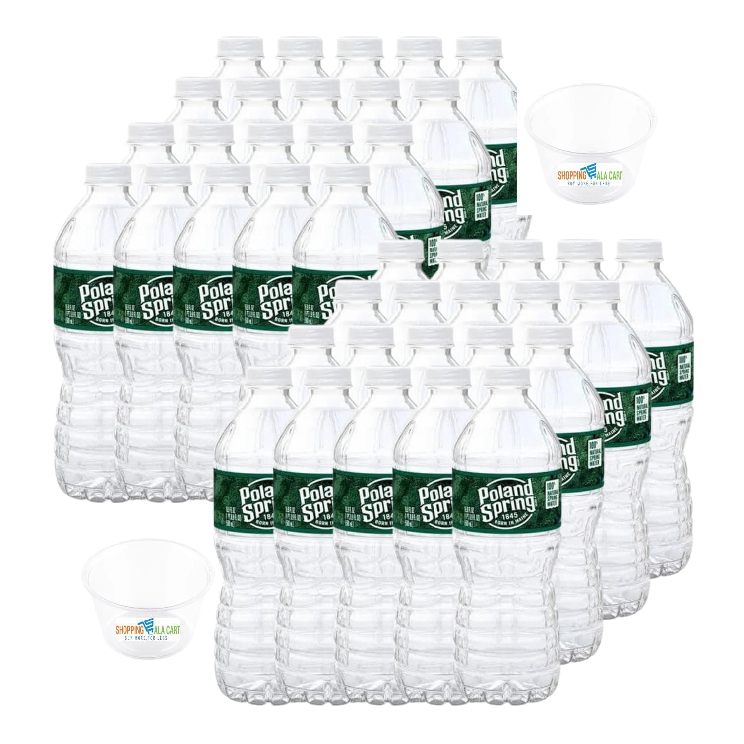 Poland Spring Water, 16.9 Fl Oz., 40 Pack