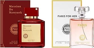Hybrid & Company Women 2 PCS Paris for Her Mession De New York Perfume Natural Spray Fresh Fragrance