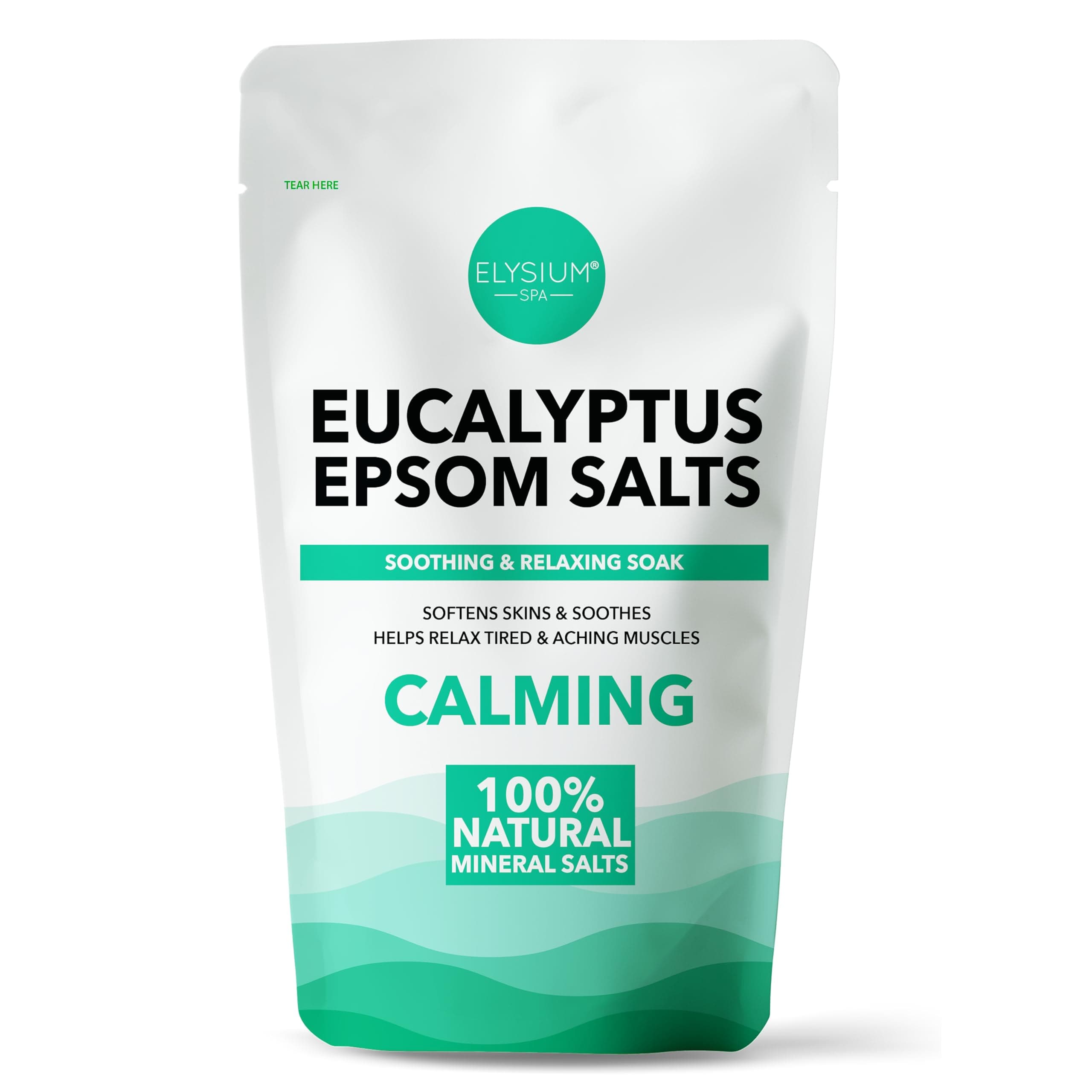 Elysium Spa Natural Eucalyptus Epsom Salts 1Kg