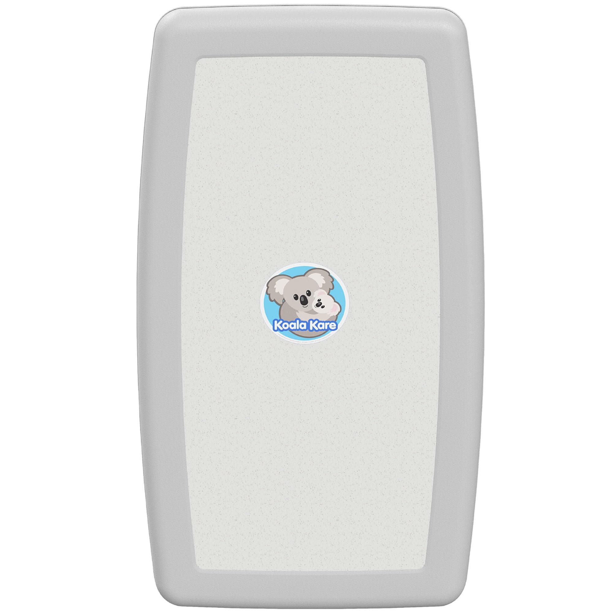 White Granite Vertical Surface-Mounted Baby Changing Station -Table