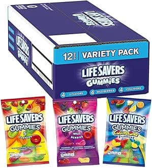 Gummy Candy Variety Mix Box - Amazon Exclusive (12 bags per box)
