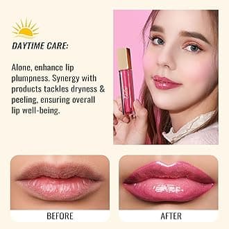 Oulac Nude Lip Gloss High-shine Moisturizing Lip Gloss Oil Liquid Lipstick Non-stick Cup Glitter Lipstick Lip Tint Reduce Fine Lines Lip Glaze For Dry Lip C12