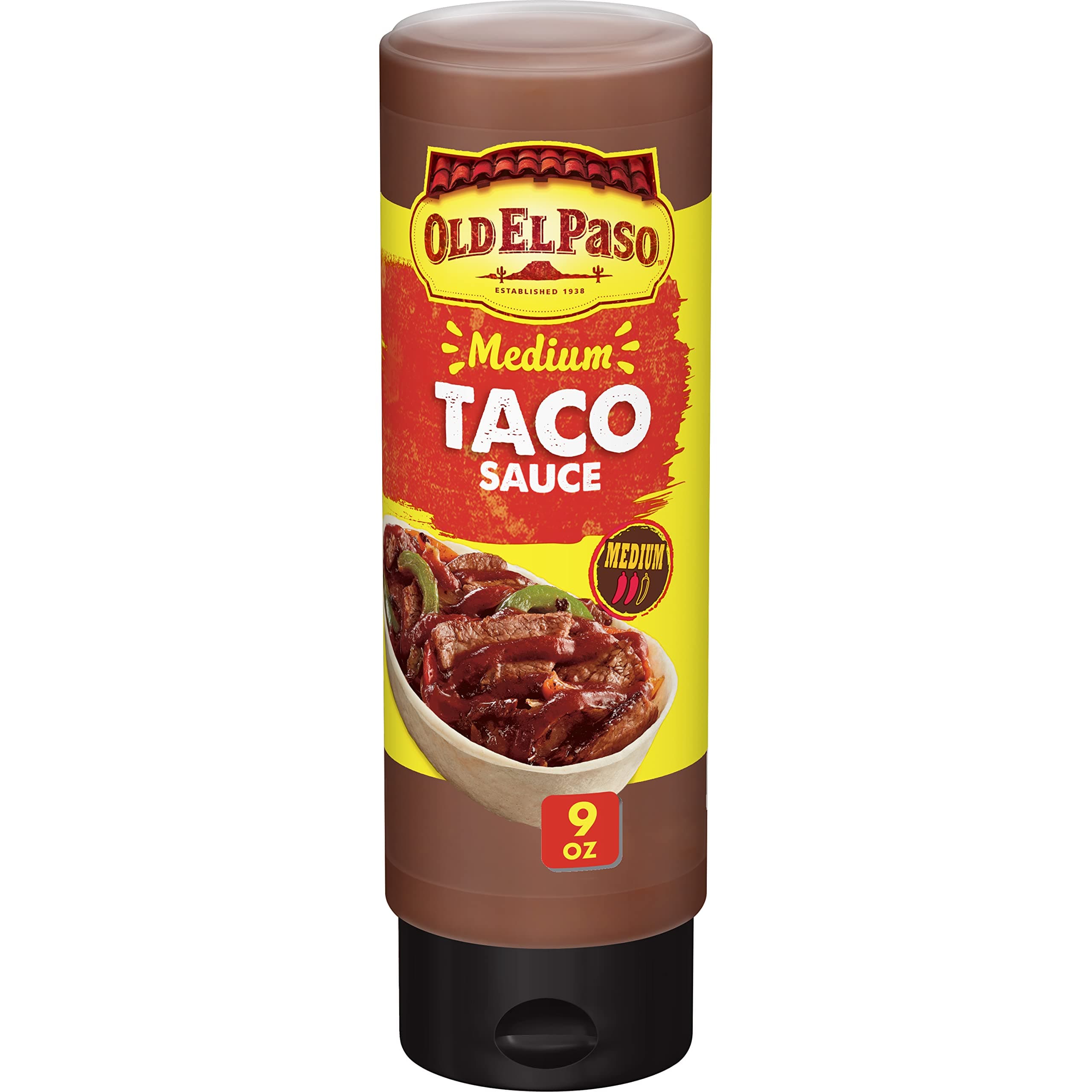 Taco Sauce, Medium, Squeeze Bottle, 9 oz.
