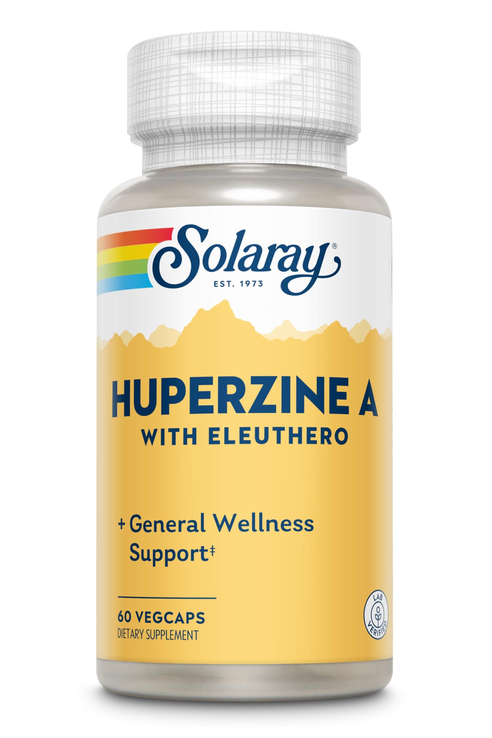 Solaray, Huperzine A Vegetable Capsules, 60 Count