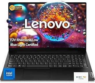Lenovo V15 Laptop Computer, 32GB RAM, 1TB PCIe SSD, Intel Celeron N4500 Processor, Intel UHD Graphics, 15.6" FHD 1080p Display, Ethernet Port RJ-45, WiFi 6, Windows 11 Pro, WOWPC Recovery USB