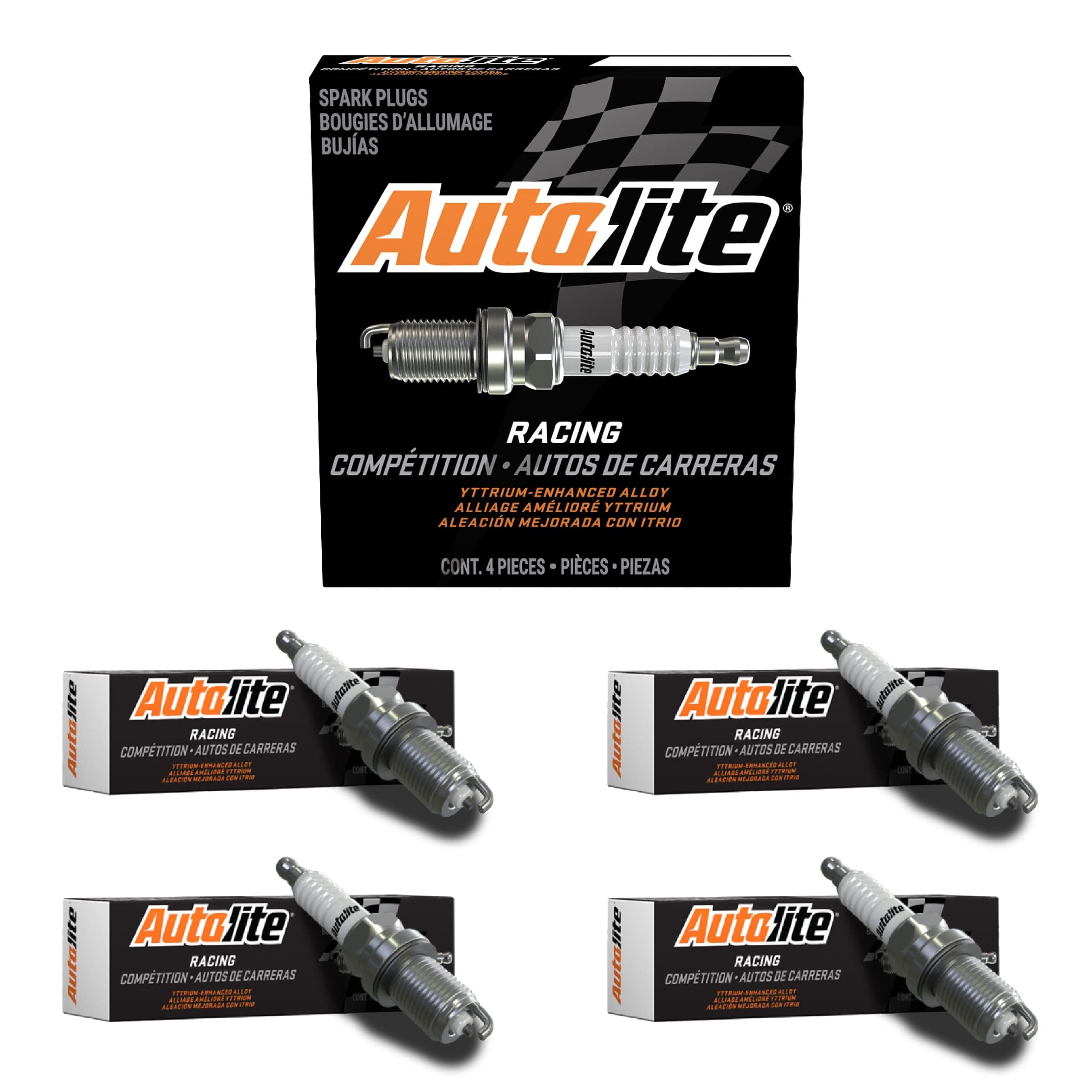 Autolite AR32-4PK High Performance Racing Non-Resistor Spark Plug, Pack of 4