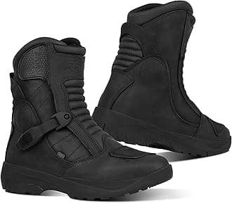 RAXID Motorcycle Adventure Boots Storm Waterproof Men Women Shoes Off Road Real Genuine Leather CE Approved