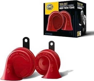 Trumpet Horn - STYLE HORN TE24 SET - 12V - 110dB(A) - Frequency range from: 400Hz - Frequency range to: 500Hz - Low Tone/High Tone - Electric - Flat Plug-in Connector - 3FH 007 424-811