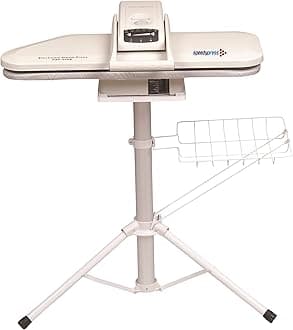Super Mega Premier Double-Size Steam Ironing Press with Stand by Speedypress - 1,600watt, Extra Large Press - 80cm x 31cm + Free Accessories Including Replacement Cover & Foam Underfelt (RRP £39.00)