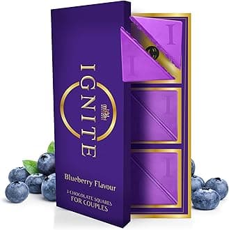 MBDH Wellness Ignite Chocolate Bars (1 Box) | Luxurious Blueberry flavour
