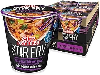 Cup Noodles Stir Fry Noodles Sauce Korean Grill 82ml (Pack of 6)