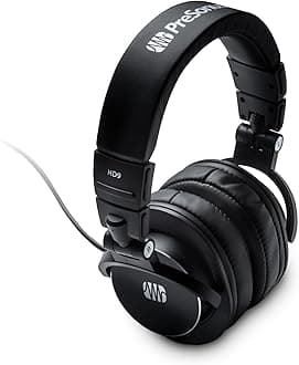 Presonus Hd9 Professional Monitoring Headphones, One Size, Black, Hd9 Professional Monitoring Headphones, Hd9, Wireless