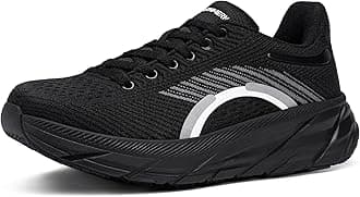 LARNMERN Steel Toe Shoes for Men Women Lightweight Comfortable Work Sneakers Non Slip Safety Shoes Breathable Composite Toe Shoes Fashion Sneakers Athletic Tennis Shoe(10, Black)