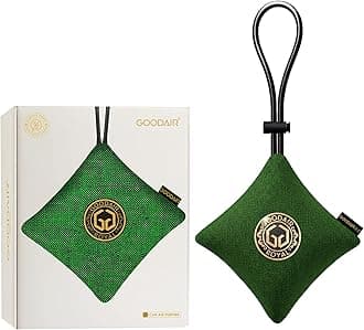 GOODAIR 2.0 Premium Non-electric Car Air Purifier | Forest Green | Tested & Certified to Absorb Toxic Gases | Advanced Impregnated Activated Carbon | 24/7 Air Purification