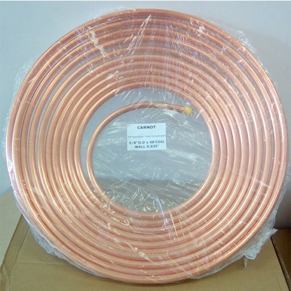 5/8 in x 50 ft. Copper Soft Type HVAC Refrigeration Pipe/Tubing