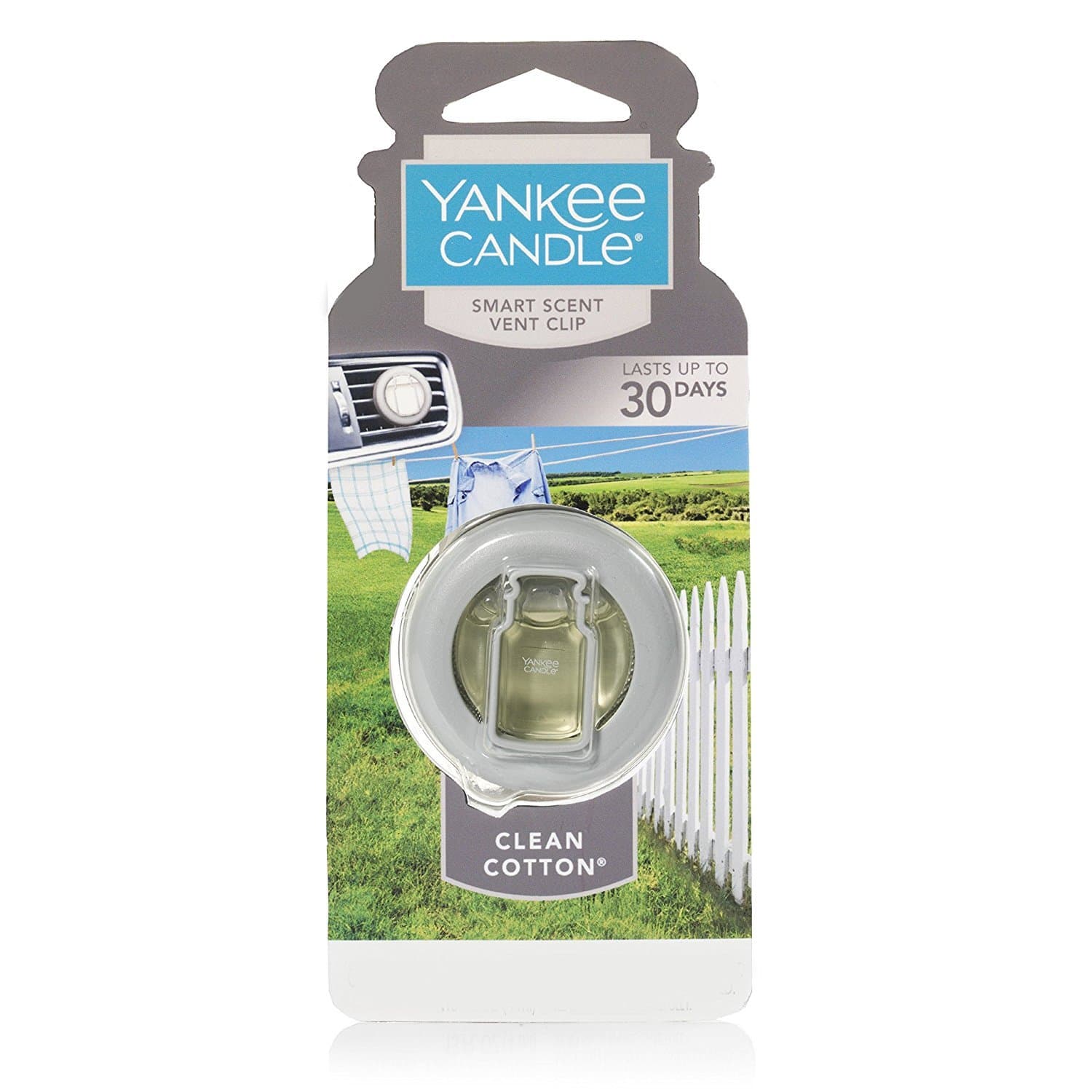 Smart Scent Vent Clip Clean Cotton