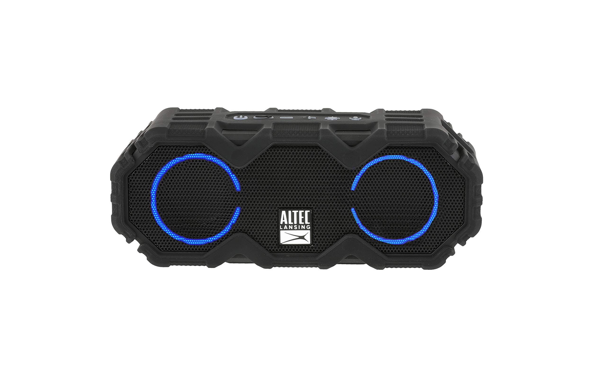 LifeJacket Mini - Waterproof Bluetooth Speaker with Lights, Portable Wireless Speaker for Pool, Beach, Hiking, Sports, Camping, 16 Hour Playtime, Floats in Water
