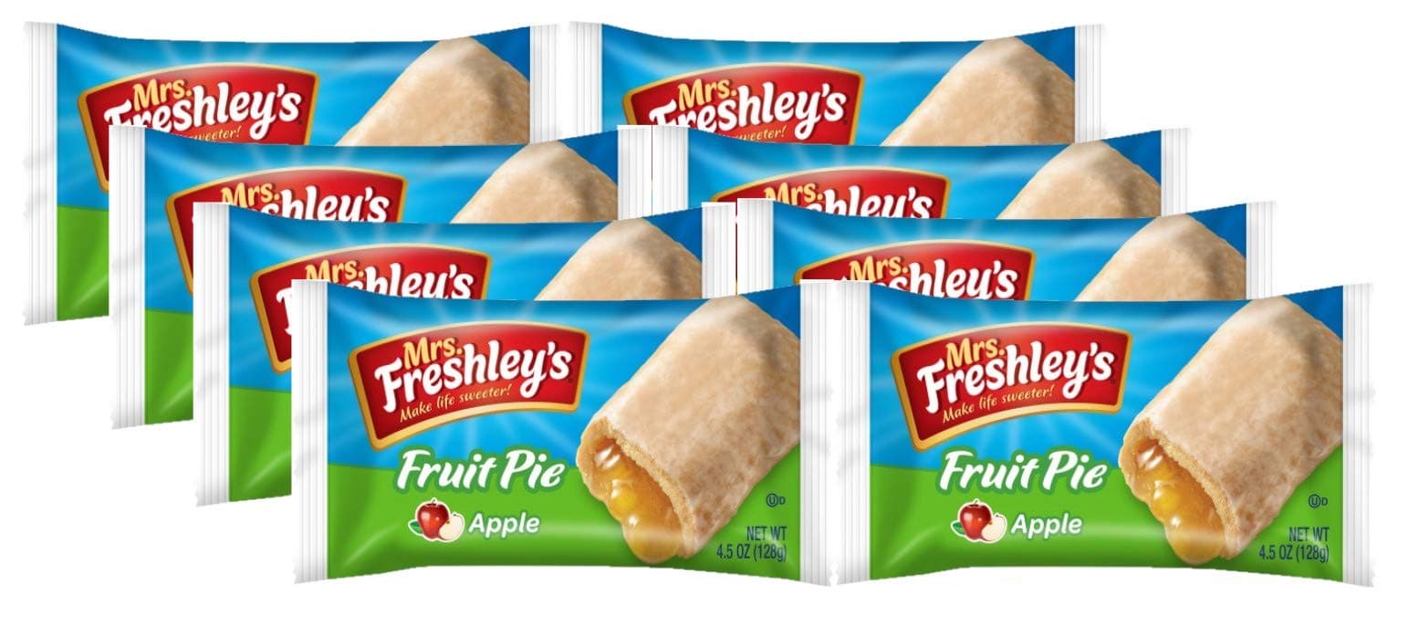 Mrs, Freshley's Apple Pie, 4.5 oz, | 8 Pack