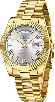 Men Watches Analog Quartz Stainless Steel Watches for men Waterproof Business Classic Desiger Wrist Watch Day&Date