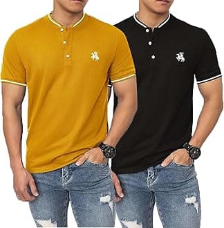 Polo T Shirt for Men || T Shirt for Man || Collar T Shirt Style Men (Packs Also Available) (Polo-06-10)