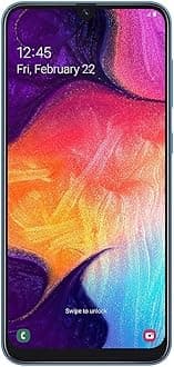 Samsung Galaxy A50 4G 6.4 inches Smartphone 4GB RAM 128GB Unlocked Sim-Free Blue A (Renewed)
