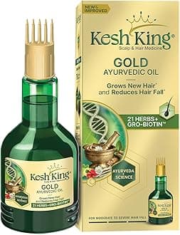 KESH KING Ayurvedic Anti Hairfall Hair Oil, 300 ml