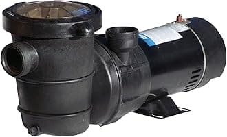 Doheny's Above Ground Pool Pro Swimming Pool Pump With On/Off Switch | 1.0HP (0.9THP) | High-Efficiency, Low-Noise, Heavy-Duty | Stainless Steel Shaft & Reinforced Thermoplastic | CSA & ETL Certified