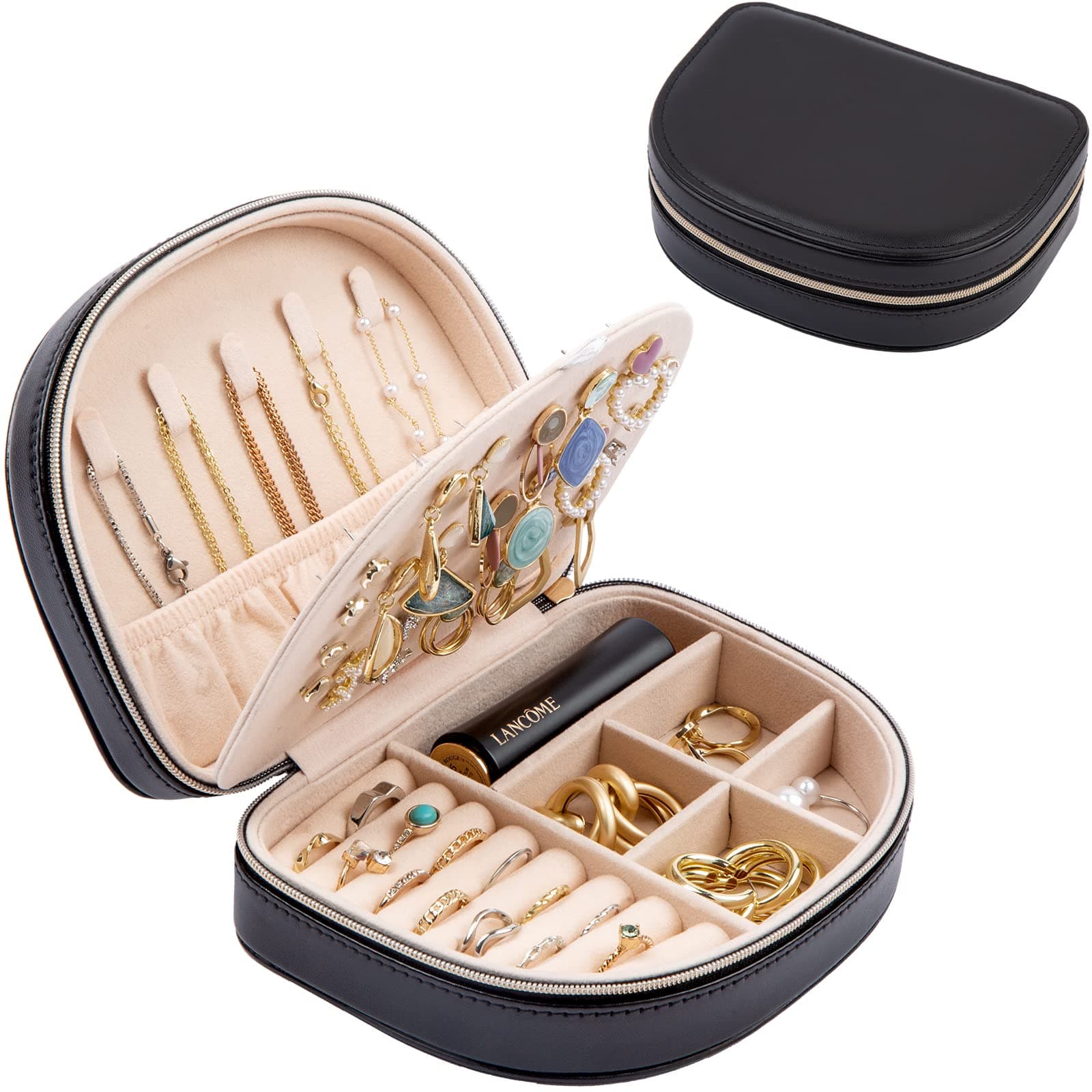 Travel jewelry box