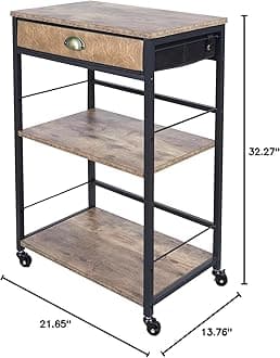 X-cosrack 2-Tier Expandable Liquor Bottle Display Shelf, Tabletop Wine Rack, Countertop Coffee Syrup Organizer Rack, Bamboo Bottle Stand for Liquor Whiskey Display Bar Shelves