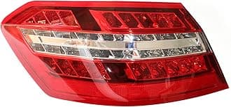Tail Lights Assembly Compatible with 2010 2011 2012 2013 E-Class E350 E550 E63 AMG, Left+Right Side LED Taillight, Driver & Passenger Rear Tail Lamp Replace (Left Driver Side)