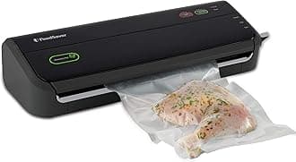 Food Saver Fm2000 Ffp Vacuum Sealing System With Starter Bag/Roll Set, Black