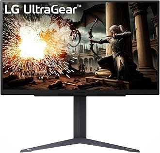 – UltraGear Gaming Monitor 27GS75Q, 27 inch, 1440p, 180Hz, 1ms Response Time, IPS Display, HDR 10, NVIDIA G-Sync compatible & AMD FreeSync, Smart Energy Saving, DisplayPort, HDMI