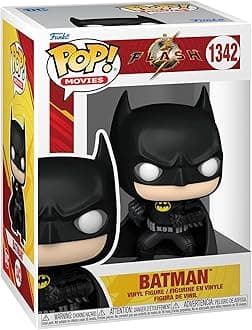 Funko Pop! Movies: DC - the Flash - Batman - (Keaton) - DC Comics - Collectable Vinyl Figure - Gift Idea - Official Merchandise - Toys for Kids & Adults - Comic Books Fans