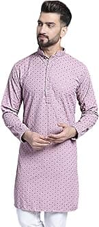 Jompers Men's Chikankari Embroidered and Sequence Kurtas