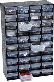 40 Multi Drawer Plastic Storage Cabinet For Home Garage or Shed