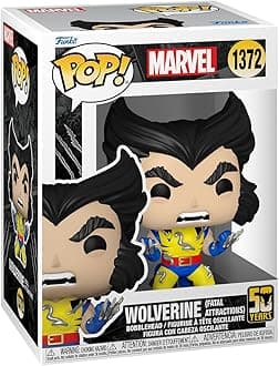 Marvel Wolverine (Fatal Attraction) Adamantium Figure Funko Wolverine 50th Marvel Funko